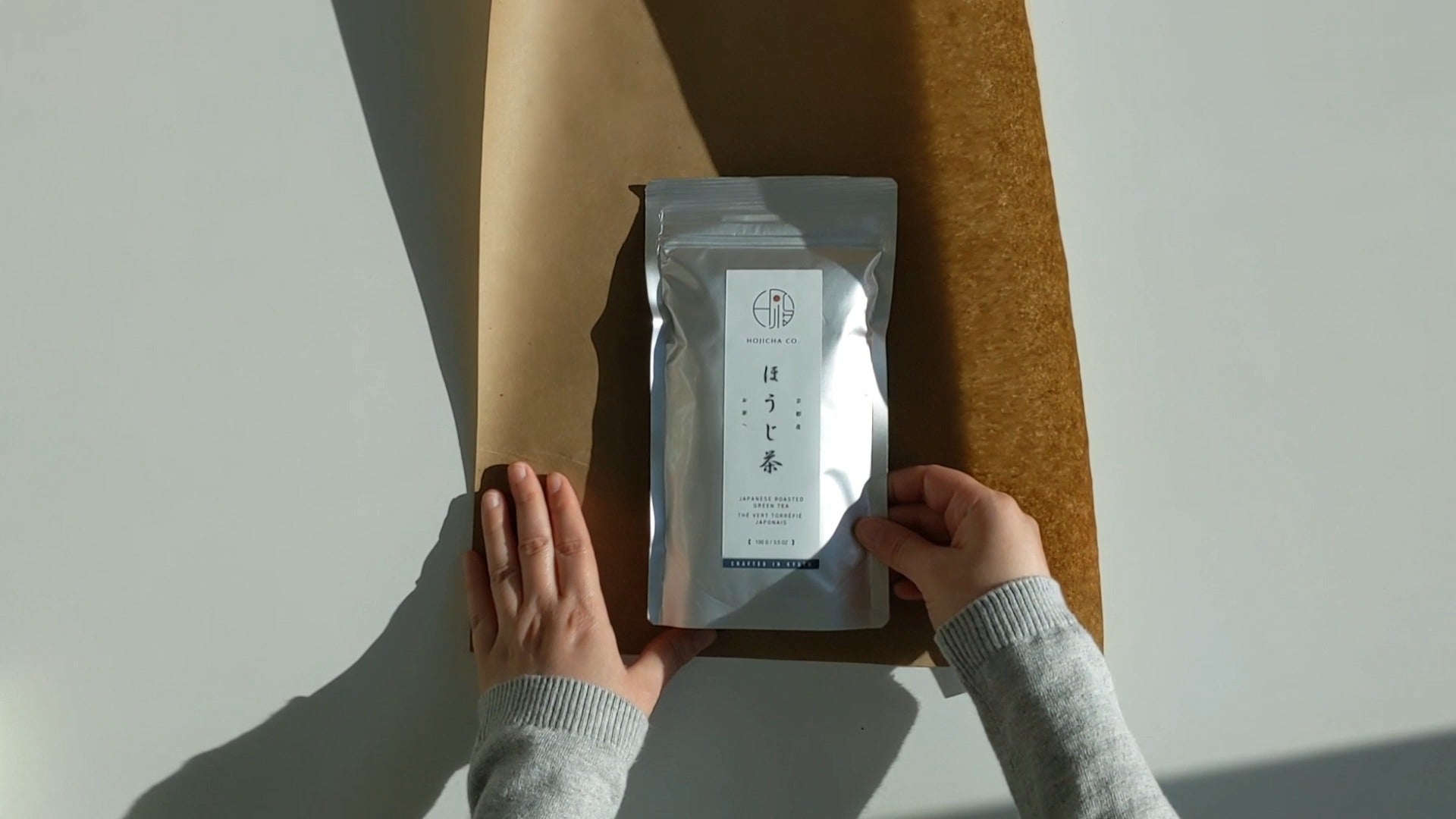 Load video: Hojicha Gift Wrapping