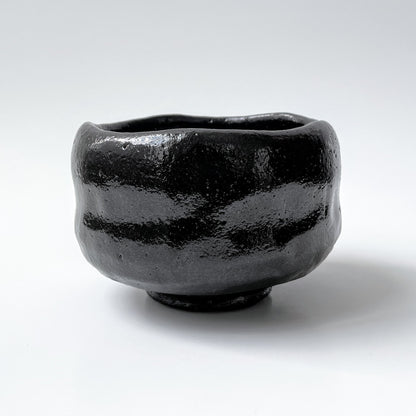 Kuro Raku Chawan - Black Raku Tea Bowl